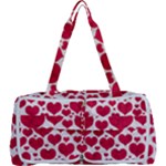 Hearts Valentine Pattern Seamless Multi Function Bag