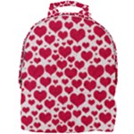 Hearts Valentine Pattern Seamless Mini Full Print Backpack