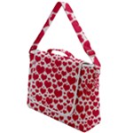 Hearts Valentine Pattern Seamless Box Up Messenger Bag