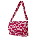 Hearts Valentine Pattern Seamless Full Print Messenger Bag (S)