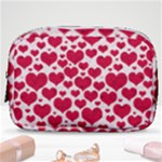 Hearts Valentine Pattern Seamless Make Up Pouch (Small)