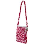 Hearts Valentine Pattern Seamless Multi Function Travel Bag