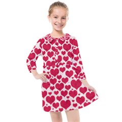 Kids  Quarter Sleeve Shirt Dress 