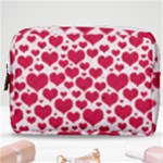 Hearts Valentine Pattern Seamless Make Up Pouch (Medium)