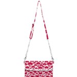 Hearts Valentine Pattern Seamless Mini Crossbody Handbag