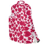 Hearts Valentine Pattern Seamless Double Compartment Backpack