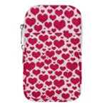 Hearts Valentine Pattern Seamless Waist Pouch (Small)