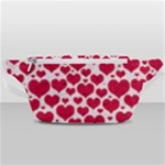 Hearts Valentine Pattern Seamless Waist Bag 