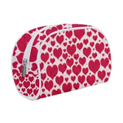 Hearts Valentine Pattern Seamless Make Up Case (Small) from ArtsNow.com