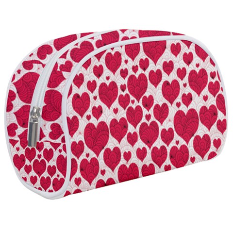 Hearts Valentine Pattern Seamless Make Up Case (Medium) from ArtsNow.com