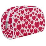 Hearts Valentine Pattern Seamless Make Up Case (Medium)