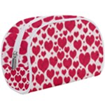 Hearts Valentine Pattern Seamless Make Up Case (Large)