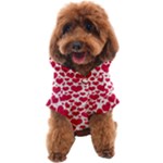 Hearts Valentine Pattern Seamless Dog Coat