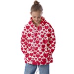 Hearts Valentine Pattern Seamless Kids  Oversized Hoodie