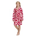 Kids  Long Sleeve Velvet Lounge Robe 