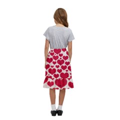 Kids  Ruffle Flared Wrap Midi Skirt 