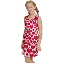 Kids  Sleeveless Tiered Mini Dress 