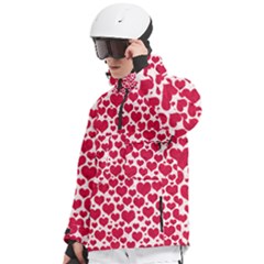 Men s Pullover Zip Ski and Snowboard Waterproof Breathable Jacket 