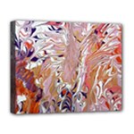 Pour Flames Deluxe Canvas 20  x 16  (Stretched)