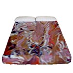 Pour Flames Fitted Sheet (Queen Size)