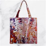 Pour Flames Zipper Grocery Tote Bag