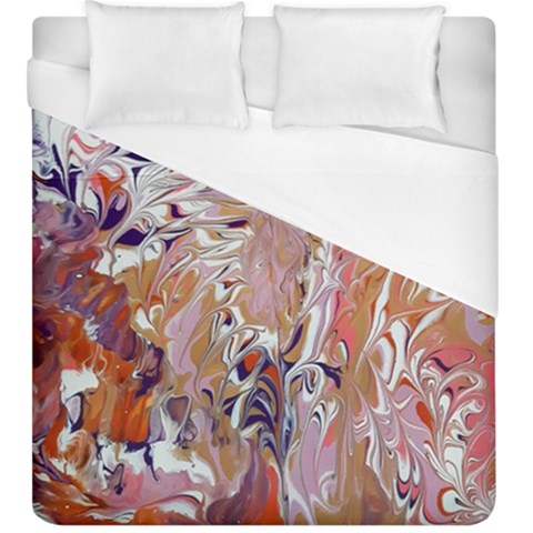 Pour Flames Duvet Cover (King Size) from ArtsNow.com