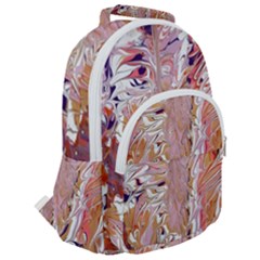 Rounded Multi Pocket Backpack 