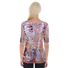 Wide Neckline T-Shirt 