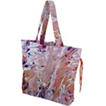 Pour Flames Drawstring Tote Bag