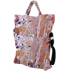 Fold Over Handle Tote Bag 