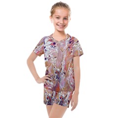 Kids  Mesh T-Shirt and Shorts Set 