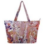 Pour Flames Full Print Shoulder Bag