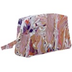 Pour Flames Wristlet Pouch Bag (Large)