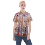 Pour Flames Women s Short Sleeve Pocket Shirt