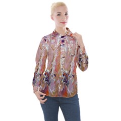 Women s Long Sleeve Pocket Shirt 