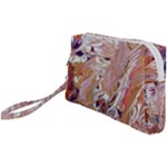 Pour Flames Wristlet Pouch Bag (Small)