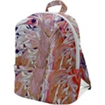 Pour Flames Zip Up Backpack