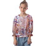 Pour Flames Kids  Cuff Sleeve Top