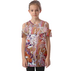 Fold Over Open Sleeve Top 