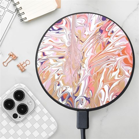 Pour Flames Wireless Fast Charger(Black) from ArtsNow.com