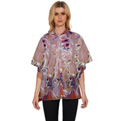 Women s Batwing Button Up Shirt 