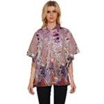 Pour Flames Women s Batwing Button Up Shirt