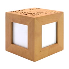 Wood Photo Frame Cube 