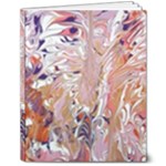 Pour Flames 8  x 10  Softcover Notebook