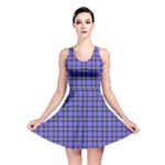 Blue Tartan Plaid 1 Reversible Skater Dress