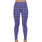 Blue Tartan Plaid 1 Classic Yoga Leggings