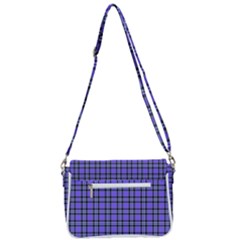 Shoulder Bag with Back Zipper 