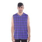 Blue Tartan Plaid 1 Men s Basketball Tank Top