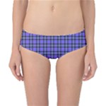 Blue Tartan Plaid 1 Classic Bikini Bottoms