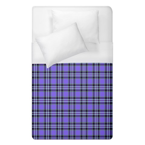 Blue Tartan Plaid 1 Duvet Cover (Single Size) from ArtsNow.com